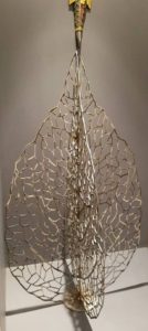 Lace Leaf Sculpture by Ironbark Metal Design