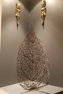 Lace Leaf Sculpture by Ironbark Metal Design