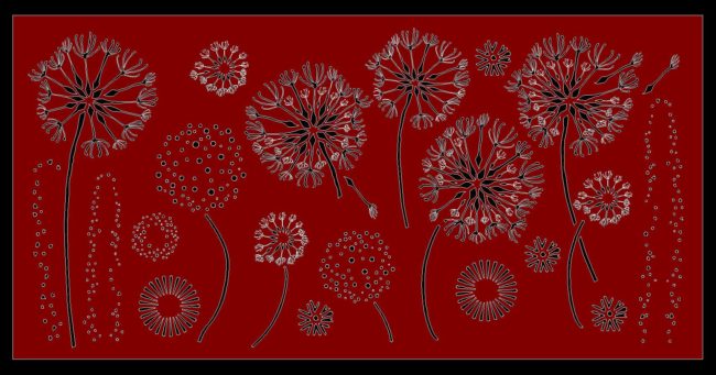 Agapanthus Blooms by Ironbark Metal Design
