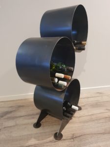 Wine Rack by Ironbark Metal Design
