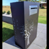 Wide Form Letterbox with Autumn Tree Pattern in PC Ali